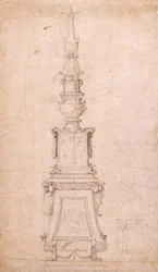 Ontwerp voor een kandelaar